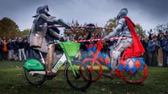 Bikes 'not for jousting,' says Lime after duel video — BBC Business, Paris Business news